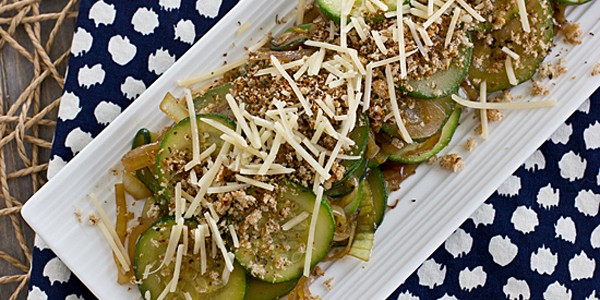 Deconstructed Breaded Zucchini