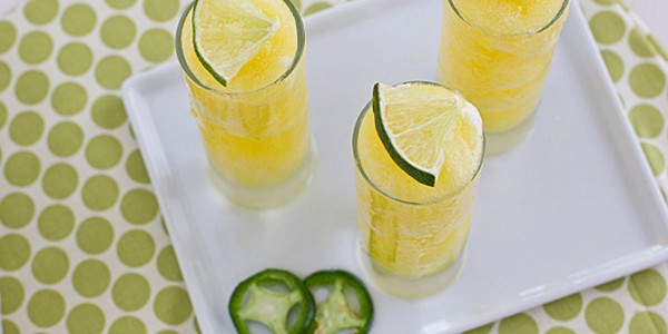 Pineapple Jalapeno Granita