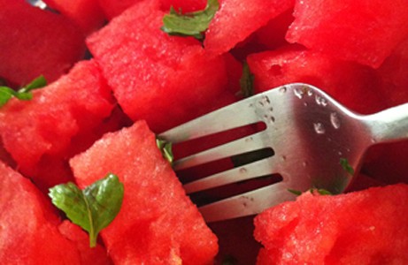 Watermelon Mint Salad