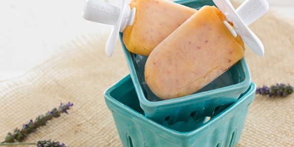 Ginger Peach Popsicles