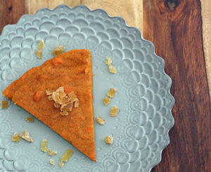 Crustless Cardamom Sweet Potato Pie with Stevia Crustless Cardamom Sweet Potato Pie with Stevia