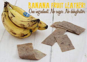 How to Make Banana Fruit Leather Without a Dehydrator How to Make Banana Fruit Leather Without a Dehydrator