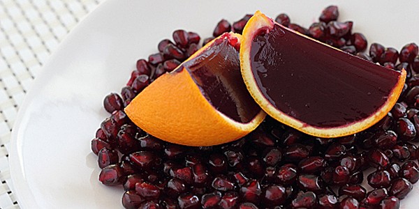 Pomegranate Orange Wedges