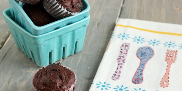 Glazed Cherry Muffins