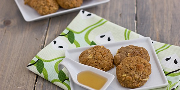 Apple Cinnamon and Quinoa Muffin Top Cookies
