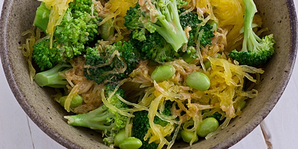 Sesame Soy Spaghetti Squash