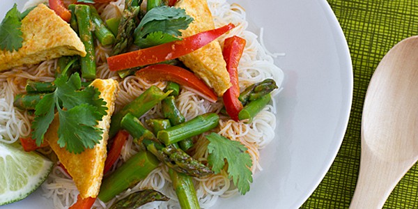 Thai Red Curry on Plate