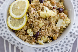 Couscous Salad with Roasted Cauliflower