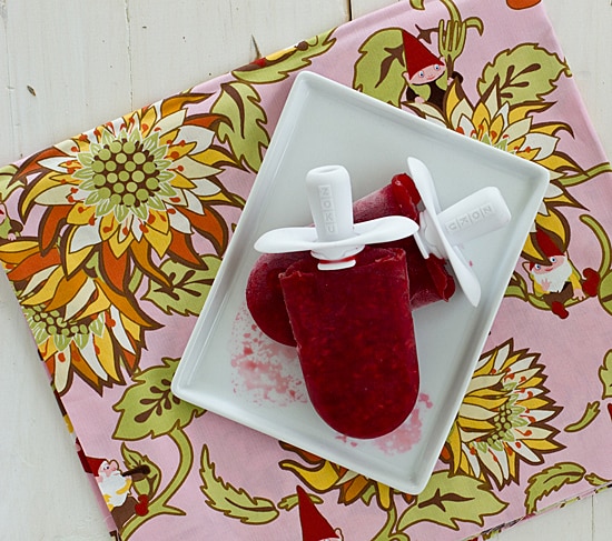 Raspberry Ginger Popsicles Raspberry Ginger Popsicles