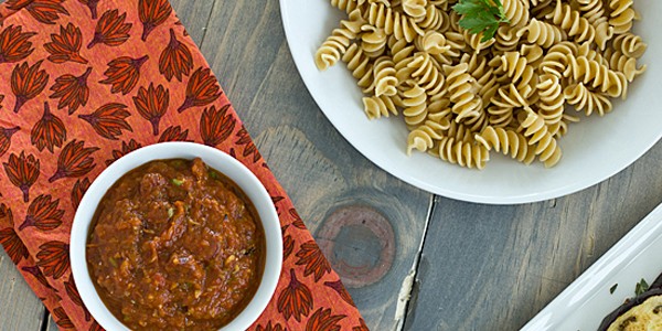 Roasted Vegetarian Puttanesca Sauce