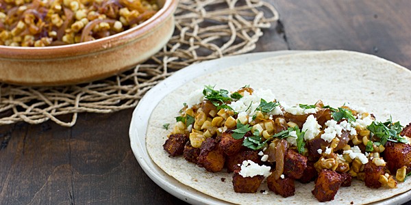 Roasted Butternut Squash Tacos