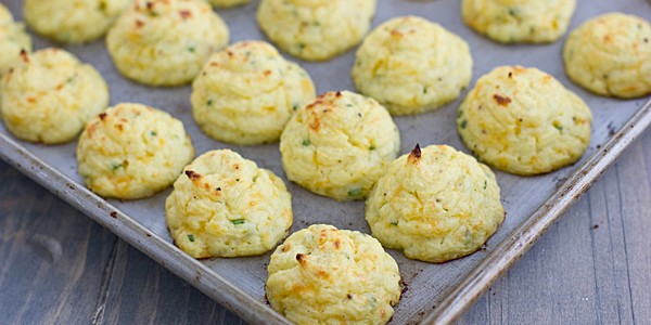 Trimmed-Down Cheddar & Chive Duchess Potatoes (made with cauliflower!)