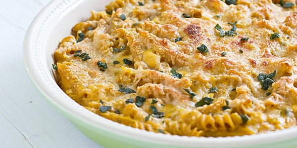 Baked Pumpkin Mac & Cheese