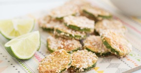 Crispy Sweet Chili Zucchini with Lime-Almond Dipping Sauce Recipe