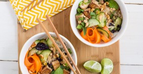 Thai Tofu and Noodle Salad