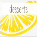 desserts