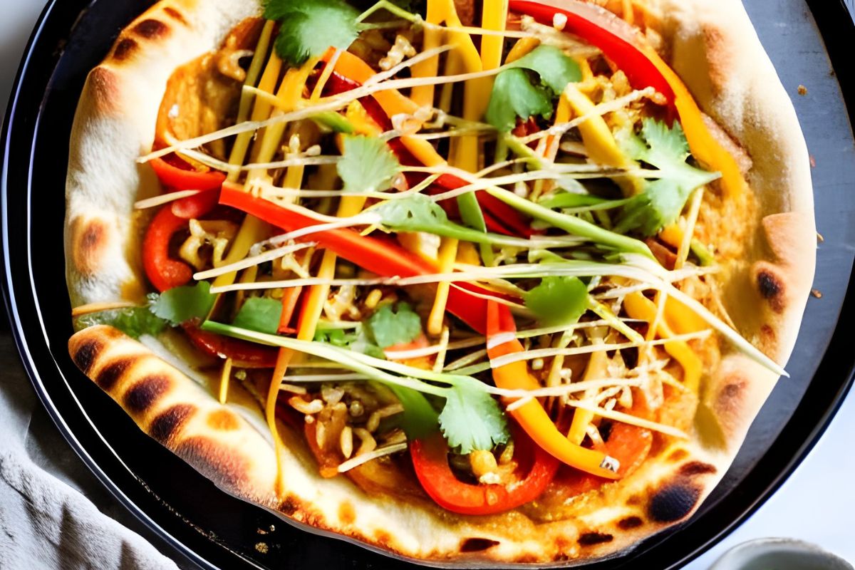 thai veggie pizza