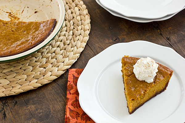 Pumpkin Gingersnap Pie Recipe