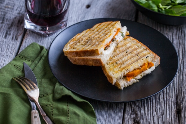 Roasted Butternut Squash Panini Recipe