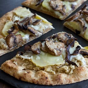 Wild Mushroom & Potato Pizza Recipe