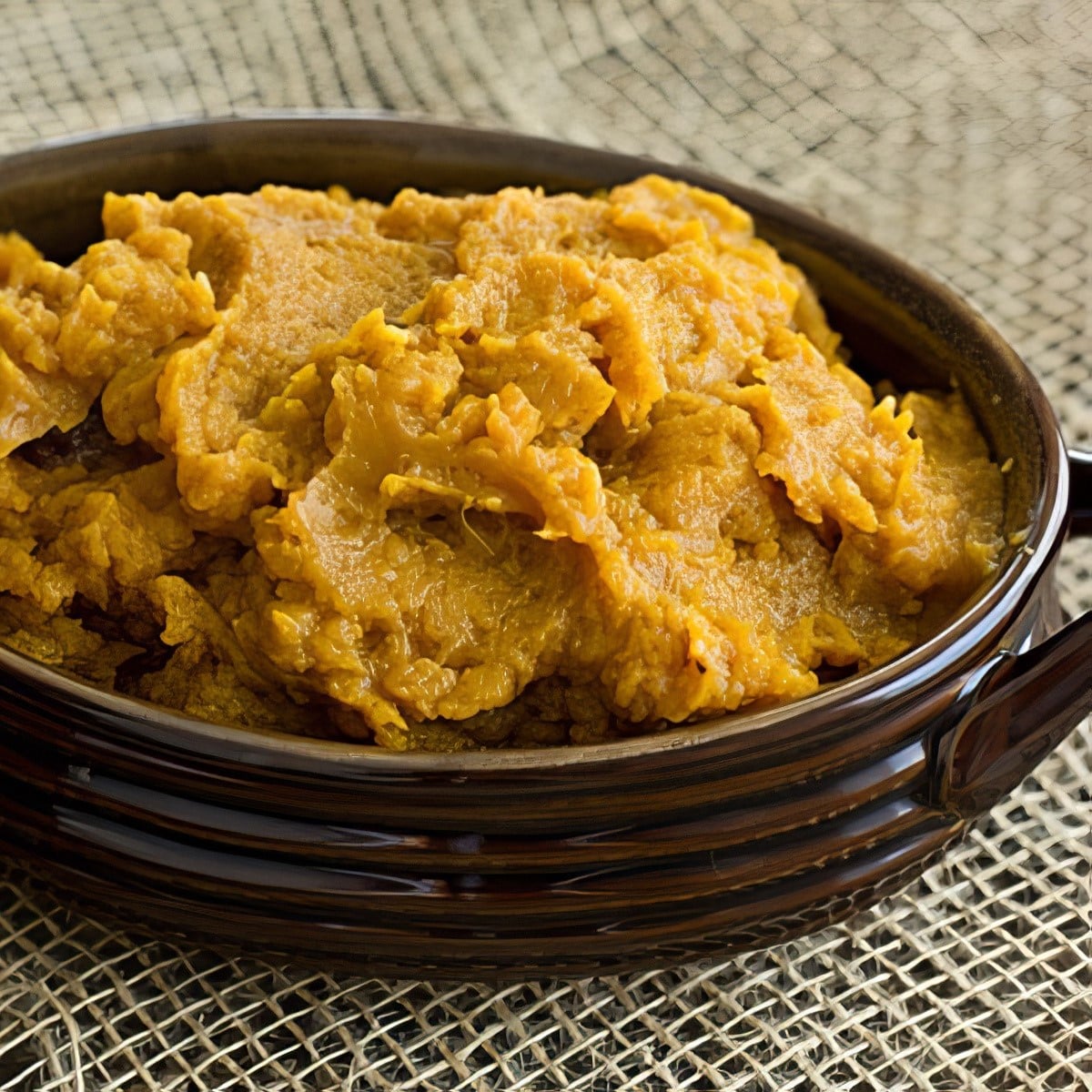 mashed sweet potatoes with brown sugar and chai spices