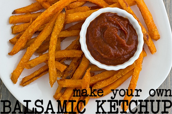 How to Make Your Own Balsamic Ketchup