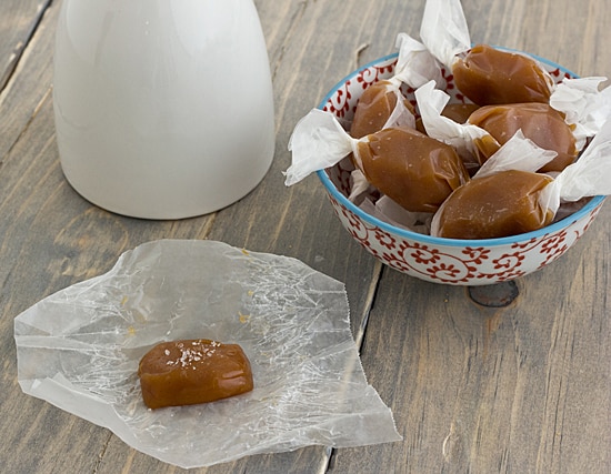 Spiced Sweet Potato Caramels Unwrapped
