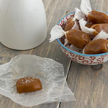 Spiced Sweet Potato Caramels Unwrapped