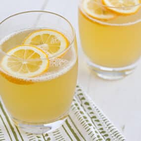 Sparkling Meyer Lemonade