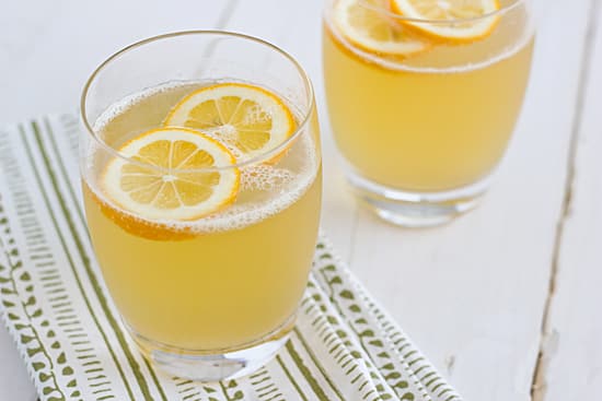 Sparkling Meyer Lemonade