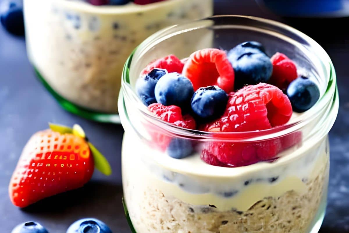 Grab-and-Go Oatmeal Chia Cups Recipe