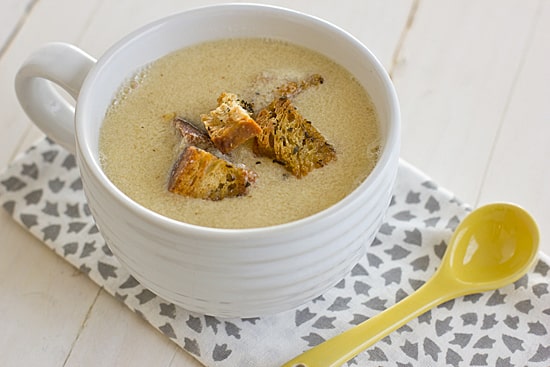 Corn Soup with Fresh Herbs