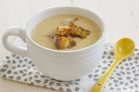 Corn Soup with Fresh Herbs