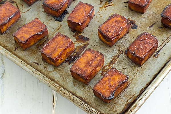 Baked Barbecue Tofu