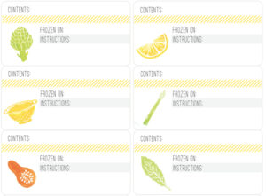 Free Printable Freezer Labels For All Your Freezing Needs!