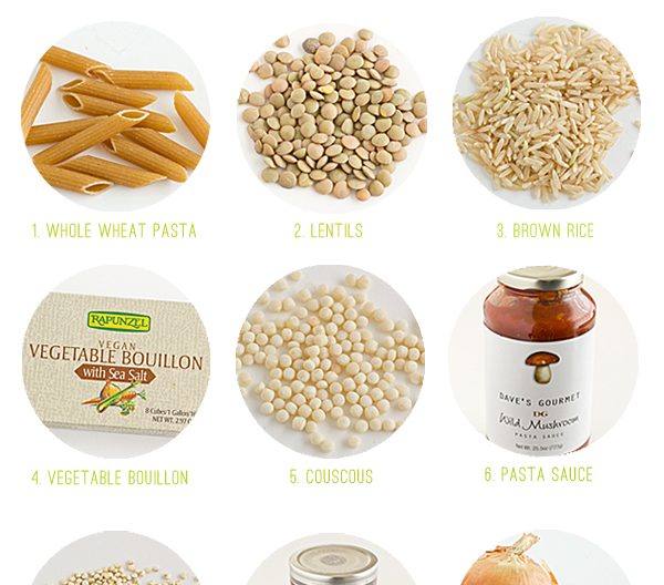 9 Pantry Staples for Quick + Easy Meal Ideas