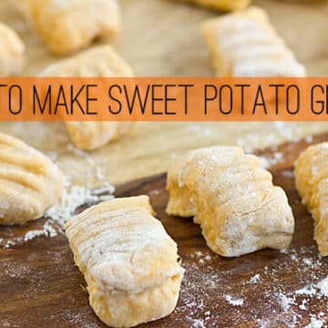 How To Make Sweet Potato Gnocchi
