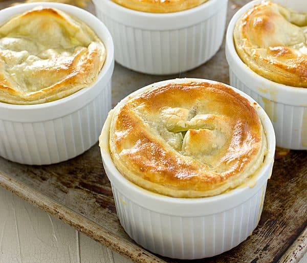 Oh So Easy Broccoli Cheddar Pot Pies