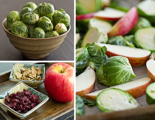 Roasted Brussels Sprouts & Apples Ingredients
