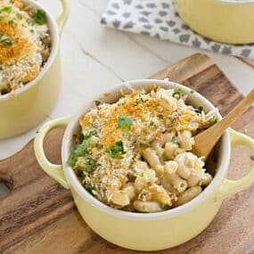 Roasted Poblano Mac & Cheese