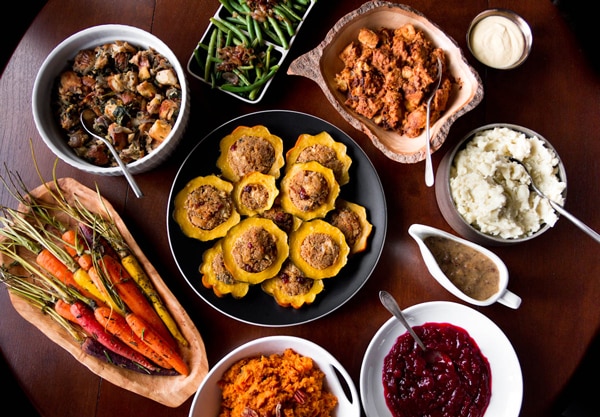 A Vegetarian Thanksgiving Menu