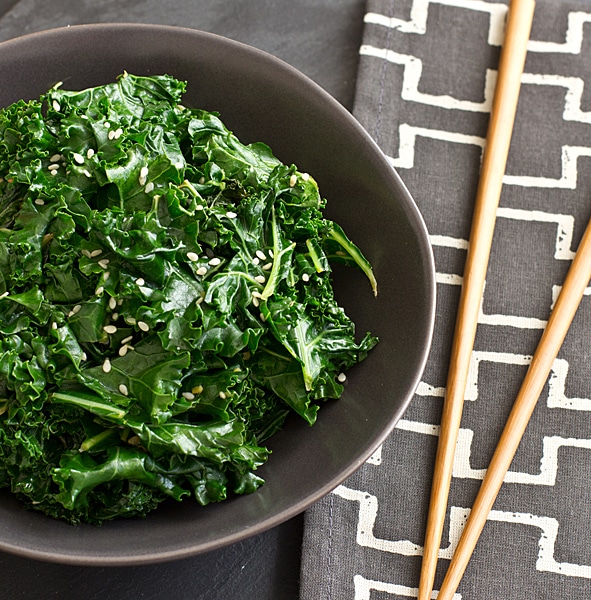 Citrus Sesame Kale Recipe