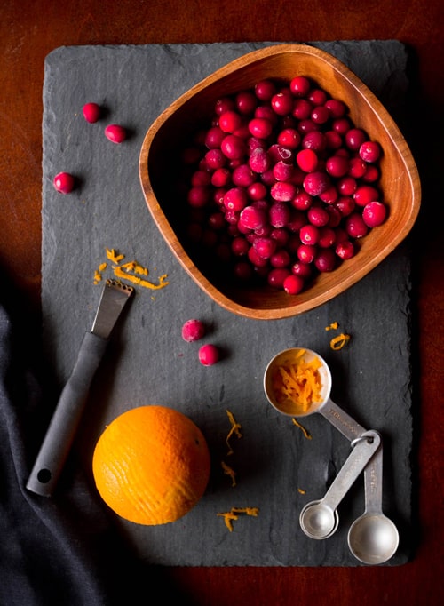 Ginger Orange Cranberry Sauce Ingredients