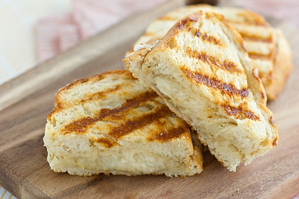 Roasted Garlic Grilled Cheese