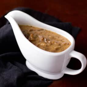 Wild Mushroom Gravy Recipe