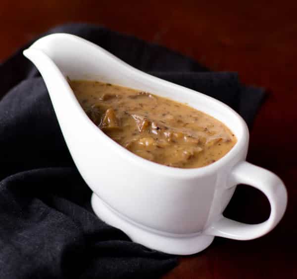 Wild Mushroom Gravy Recipe