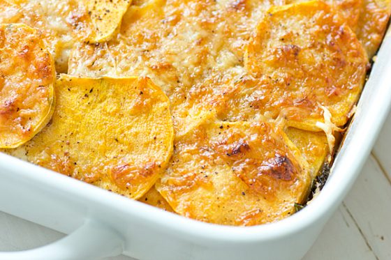 Sweet Potato & Kale Gratin Recipe