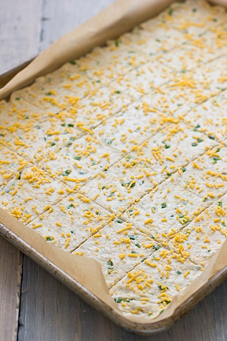 Jalapeno Cheddar Cracker Dough