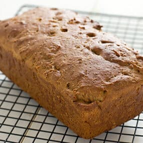 No-Knead Whole Wheat Sandwich Bread