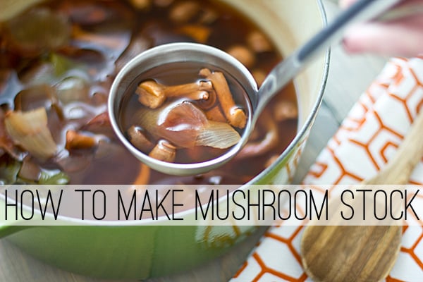 mushroom stock concentrate recipe